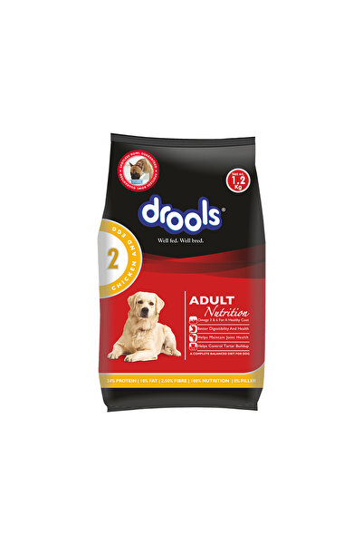 Drools طعام جاف للكلاب البالغة بنكهة الدجاج والبيض 1.2 كجم