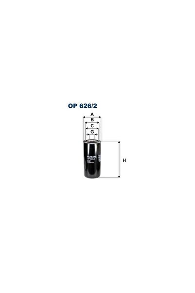 Filtron Op626/2 Truck Daf Cf85 Xf95 Oil Filter