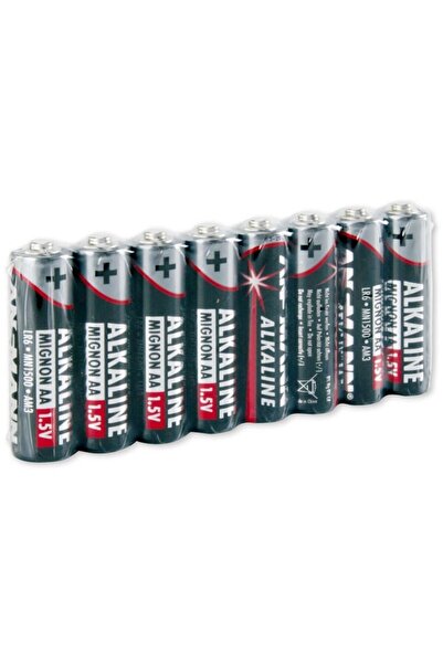 ANSMANN Baterii alcaline AA/R6, 8 bucăți