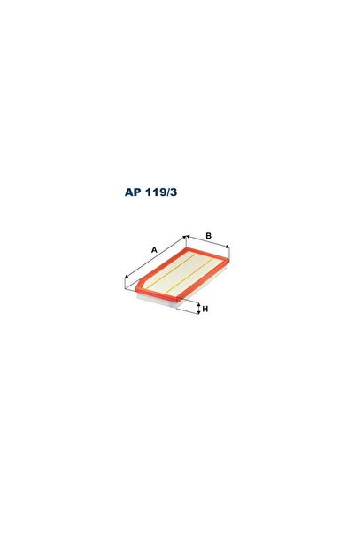 Filtron Ap119/3 M.Benz 205 213 238 253 257 18- Air Filter