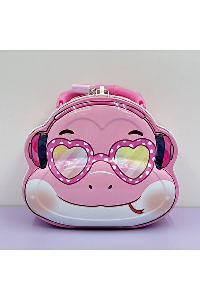 Livava Χαριτωμένο μεταλλικό κουμπαρά με φιγούρα φιδιού - Παιδικό κουτί αποταμ...