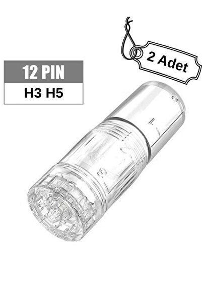Doctor Pen 2 adet H3-H5 Hydra Pen Iğnesi 12 Pin Mezoterapi Dermapen Kartuşu