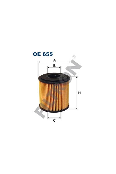 Filtron فلتر زيت OE655 SMART CITY-COUPE FORTWO ROADSTER 97-