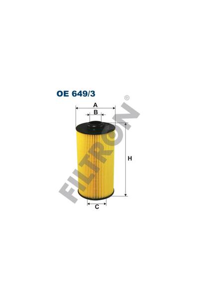 Filtron Oe649/3 Bmw E31 32 34 38 39 53 Land Rr3 92- Oil Filter