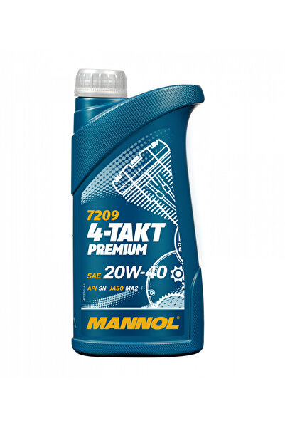 MANNOL Motorcycle oil 20w40, Premium semi-synthetic, 1L