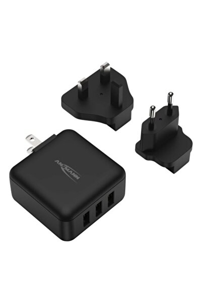 ANSMANN Încărcător universal pentru smartphone și tabletă 3xUSB 15W
