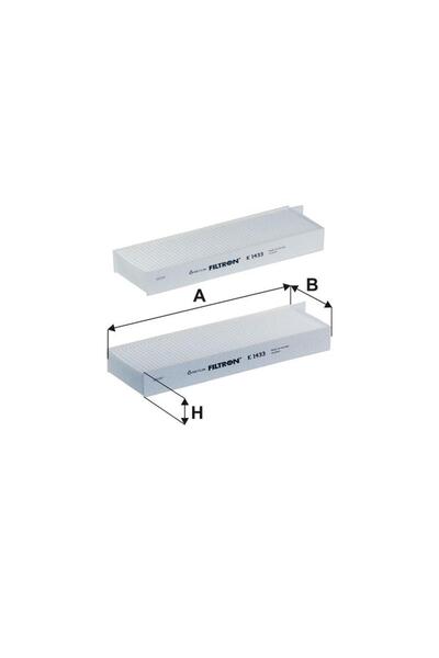 Filtron Pollen Filter Opel Cor.F Mokka Psa C4 208 2008 19-