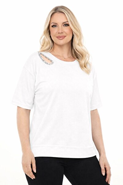 STECCA Oysoho Καλοκαιρινό Βαμβακερό Ύφασμα με Κοντά Μανίκια