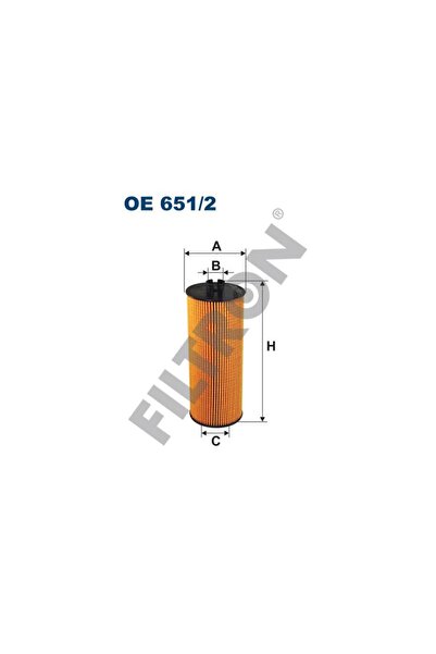 Filtron Oe651/2 Lkw M.Benz Atego1-2 Axor2 Oil Filter