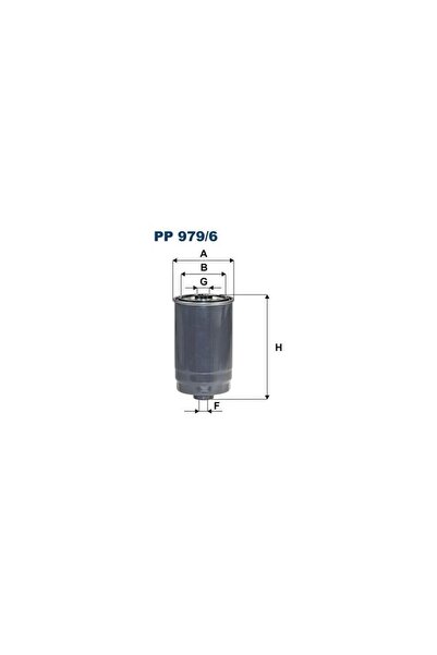 Filtron PP979/6 فلتر وقود لسيارات هيونداي i30 وi40 وكيا سييد وسبورتاج 4 موديل...