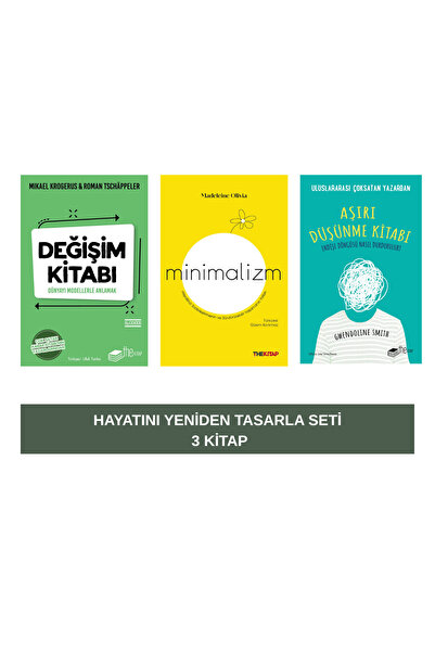 The Kitap Hayatını Yeniden Tasarla Seti (3 Kitap)