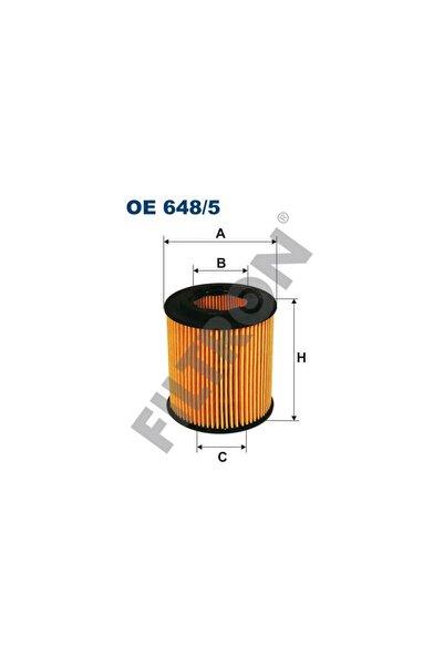 Filtron OE648/5 OPEL AST.H VEC.C ZAF.B ALFA 159 04- فلتر الزيت