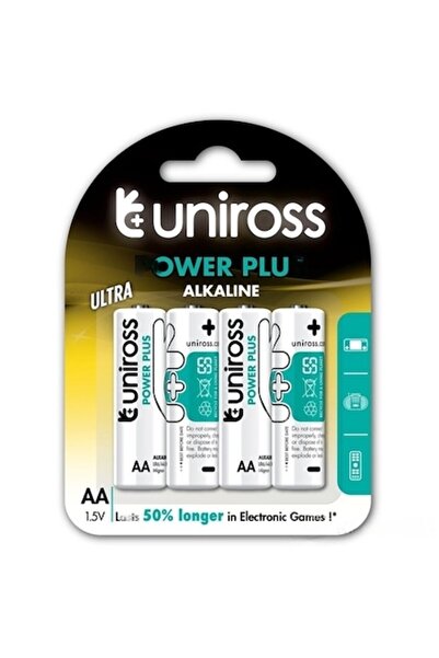 Uniross Baterie alcalină 4X LR6/AA 1.5 V POWER PLUS