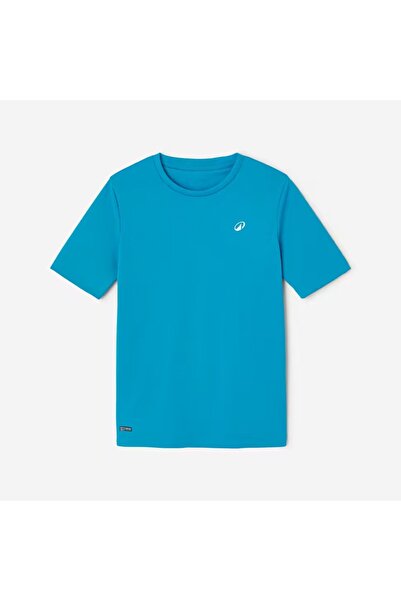 Decathlon Детска тениска със стандартна кройка, къс ръкав и UV защита - ВОДА