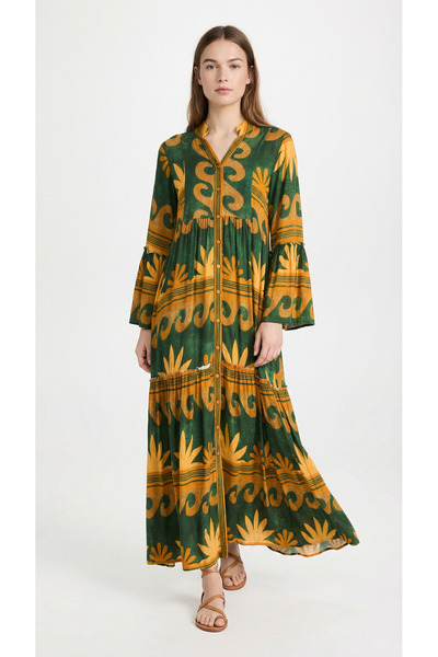 Şeker Portakalım Cotton Viscose Long Dress