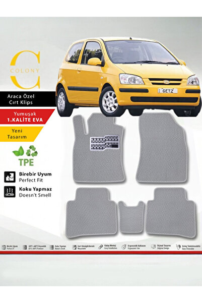 COLONY Hyundai Getz ücreli Premium 1.Kalite Eva Paspas Seti Paspas Takımı & M...