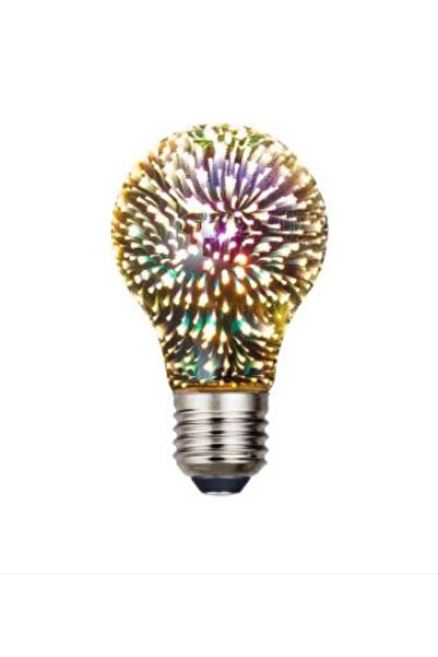 SimpluAcasa SET 2X LED Fireworks Effect Bulb – 3D Multicolor Ambient Light fo...