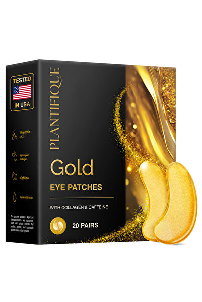 Plantifique Eye Patches Aurii 20 Perechi – Cearcăne, Pungi, Ochi Umflați, Col...