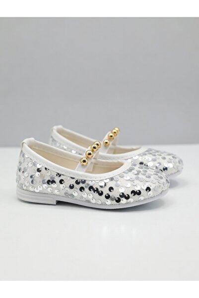 Lideral Παπούτσια μπαλαρίνας για κορίτσια με λαμπερές παγιέτες |   Γυαλιστερή...