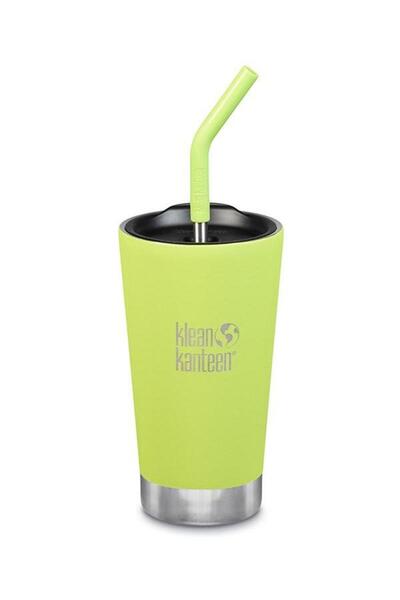 Klean Kanteen Juicy Pear - Cana termos din otel inoxidabil 473 ml cu capac si...