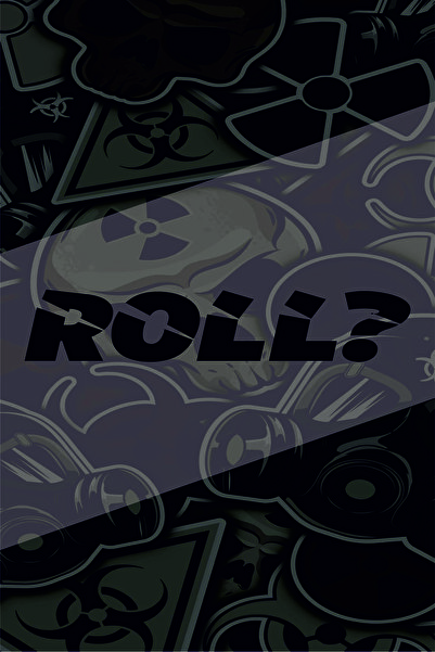 sticker Roll Yazı 8x1,5Cm Jdm Araba-motor-laptop Hologram Seçenekli Etiket Yazı