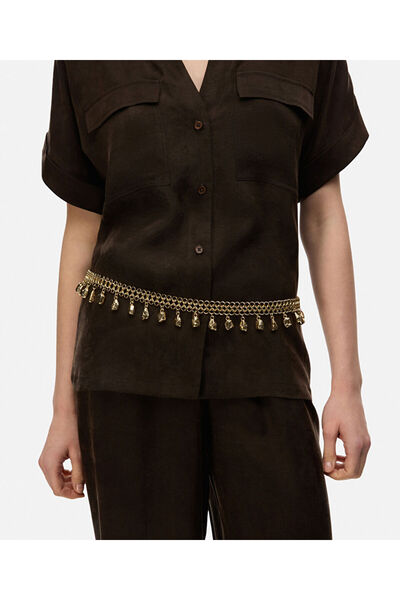 İpekyol Sallantılı parçalı metal kemer