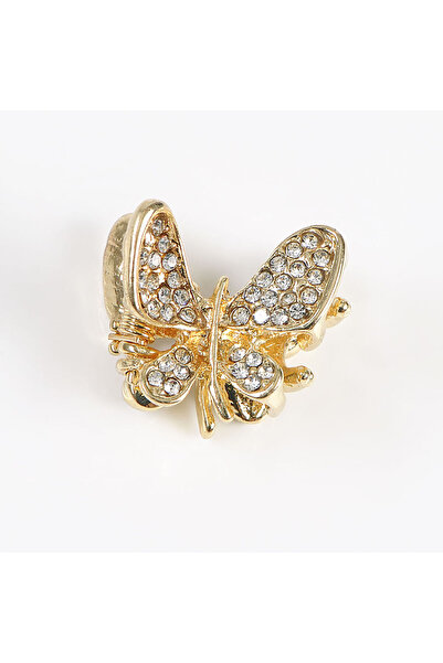 Meli Melo Paris Cleste mic fluture auriu stralucitor