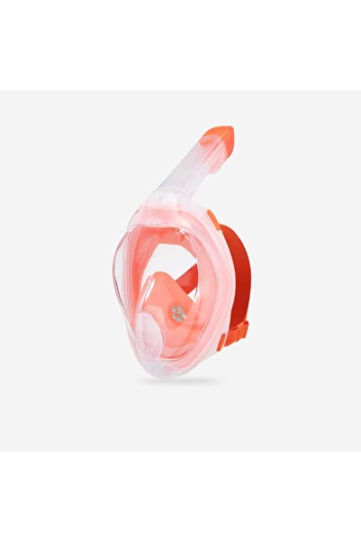 Decathlon Su Altı Keşif Maskesi - 10 Yaş Üzeri - Mercan Rengi - Easybreath+