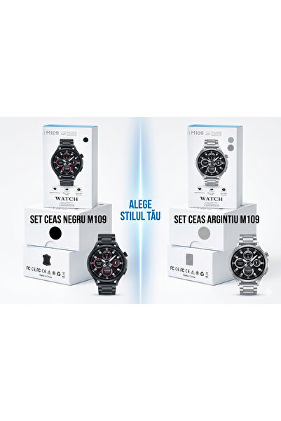 SmartWatch M109 SUPER AMOLED - ELEGANȚĂ ȘI SĂNĂTATE