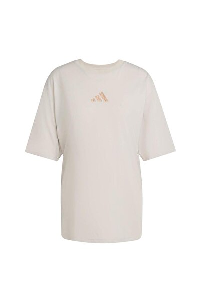 adidas W Anml g t Women's Beige T-Shirt Kb9418