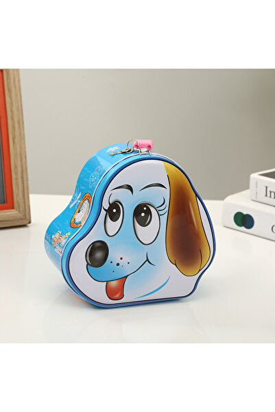 Livava Μεταλλικός κουμπαράς με χαριτωμένη φιγούρα σκύλου - Παιδικό κουτί αποτ...