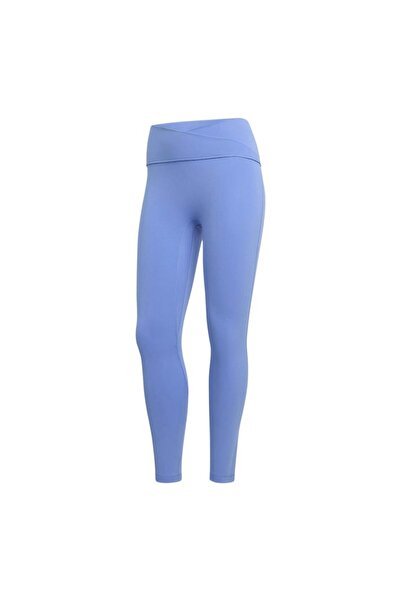 adidas W 3Ss X-Over L Women's Blue Tights Hz0871