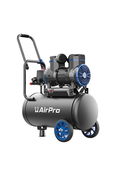 Valkenpower Αθόρυβος Αεροσυμπιεστής Χωρίς Λάδι AIRPRO 2HP 25L 230V