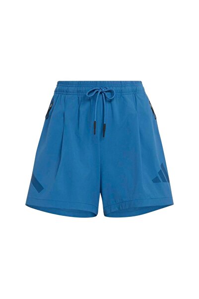 adidas Kf0579-K W Z.N.E. Wv Sh Women's Shorts and Capri Blue