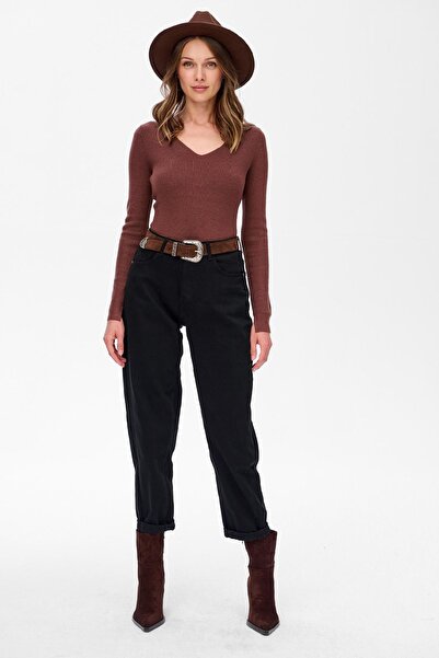 Blue Shadow Pantaloni 3D de damă negri 8058 Negru 38