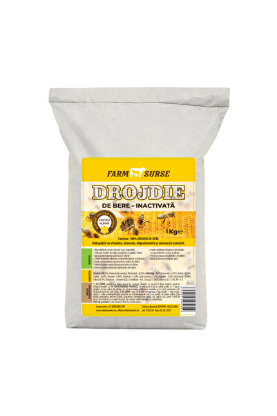 OEM Drojdie de bere Inactiva Instant – supliment proteic pentru Albine Farm S...