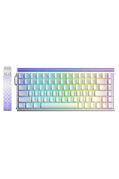 Aula Hero 84 HE Manyetik Mekanik Klavye Rapid Trigger 8000Hz RGB TKL Hot Swap...