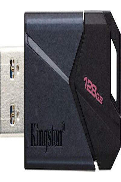 Kingston Stick USB 128GB Data Traveler Exodia Onyx, USB 3.2 Gen1, Negru