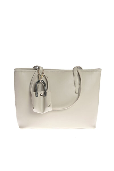 Meli Melo Paris Grey eco-leather compartment bag