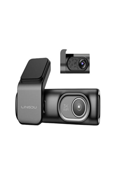 LINGDU كاميرا سيارة D200 3K – تصوير مزدوج عالي الدقة وحماية ذكية للطريق