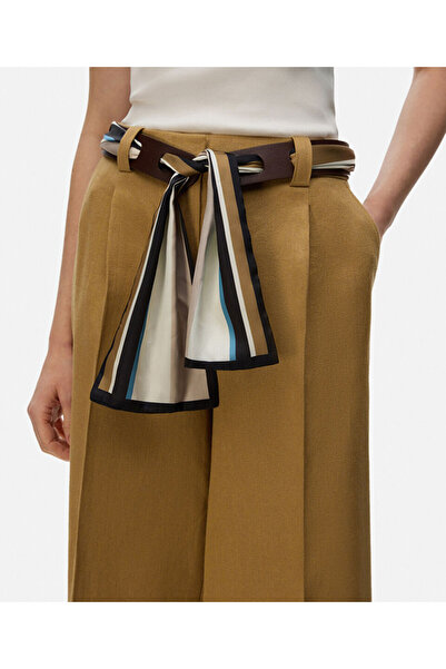 İpekyol Çizgili kumaş mix kemer