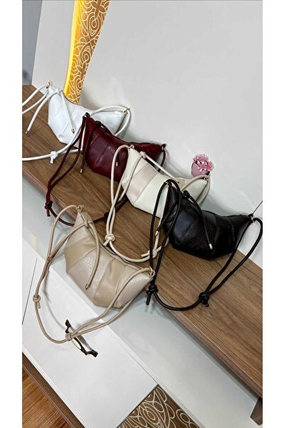 ÖZÜM ÇANTA Women's Large Size Shoulder Bag White