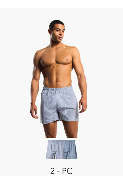 FAV Men Printed Cotton Boxers - Pack of 2