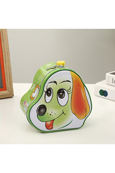 Livava Μεταλλικός κουμπαράς με χαριτωμένη φιγούρα σκύλου - Παιδικό κουτί αποτ...