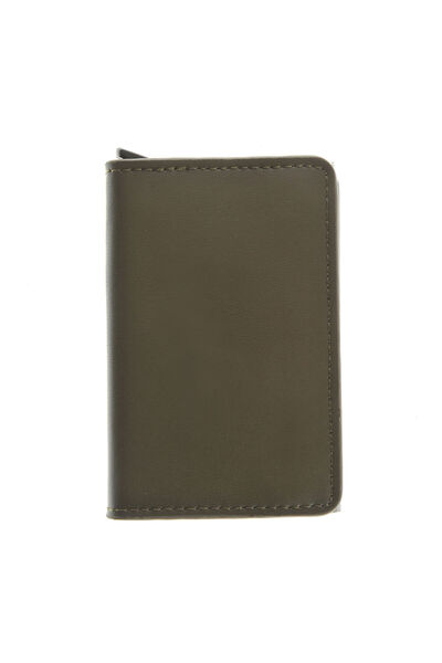 Meli Melo Paris Khaki wallet with metal card compartment