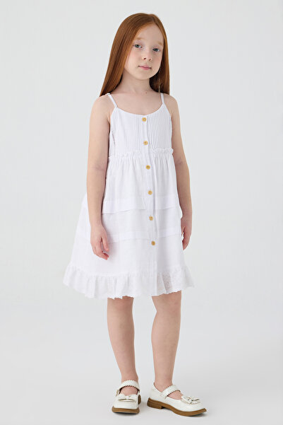 Tyess Girl White Dress