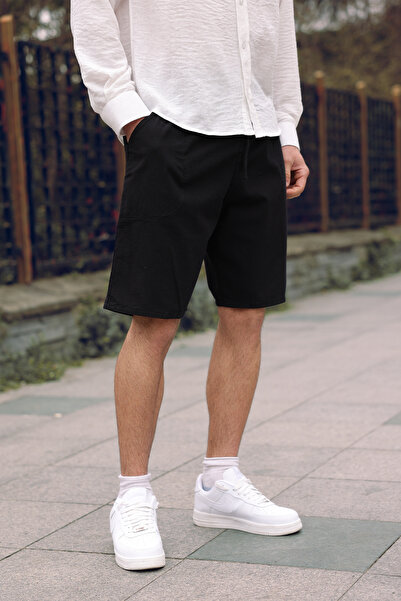 aziso Men's Linen Shorts