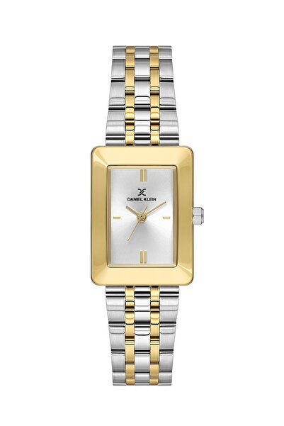 Daniel Klein Square Mirrored Case Women's Wristwatch