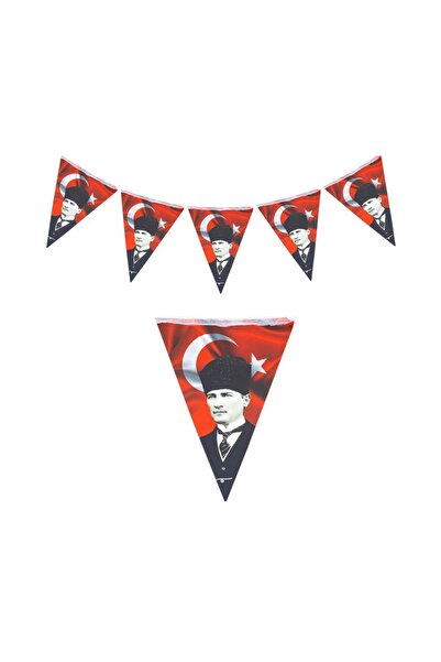 MFM Σημαία φιλμ με θέμα Ατατούρκ, συσκευασία 10 τεμαχίων