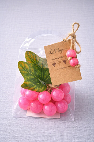 SSCglow SALKIM ÜZÜM SABUN PEMBE PAKETLİ